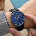 Mens Watches Top Luxury Brand Ultra thin Wrist Watch Men Watch Blue Glass Men's Watch Clock relogio masculino erkek kol saati. 