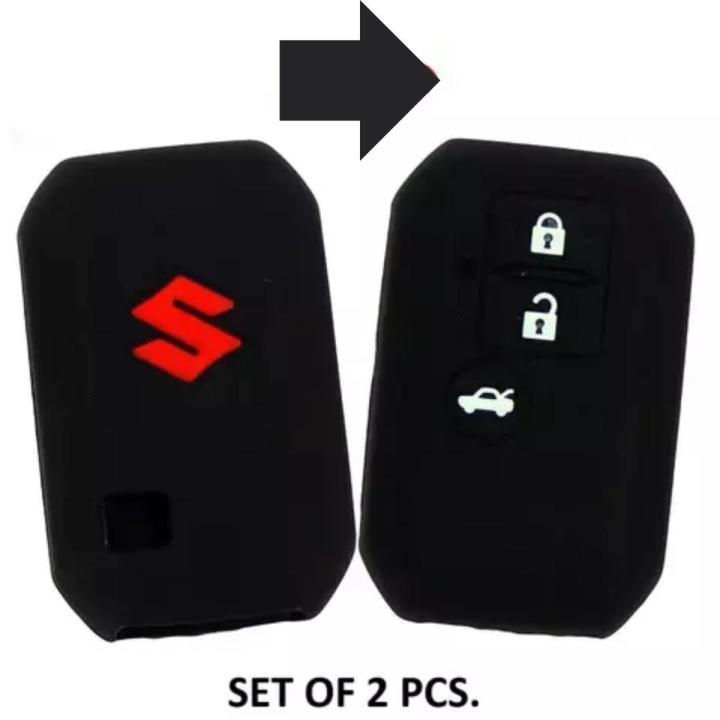 PVC Fob Protective Silicone Remote Car Key Case Cover For Suzuki Swift model  2022-2023