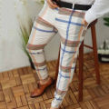 Spring Pants Plaid Leisure Spring Suit Pants. 