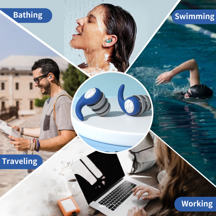 MeterMall%20Swimming%20Earplugs%20Water-proof%20Reusable%20Silicone%20Comfortable%20Ear%20Plugs%20For%20Showers%20Sleeping%20Surfing%20Other%20Water%20Sports%20-%20Image%205