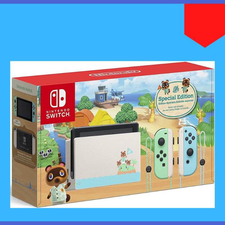 Nintendo Switch Console Animal Crossing New Horizons Limited Edition