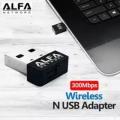 ALFA - Wifi USB Adapter Mini - 300 Mbps. 