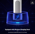 Rechargeable Electric Mosquito Killer Racket 2 In 1 LED Flash Light. 