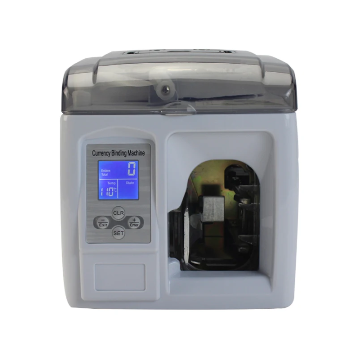 20mm Banknote Cash Binder Machine Automatic Smart Binder Machine Easy ...