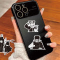 Naruto stickers Uchiha Obito peripheral stickers decoration mobile phone case notebook anime black and white collage. 