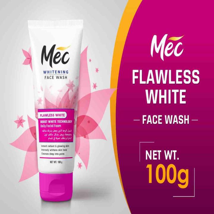 Mec- Flawless Whitening Face Wash