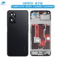 Oppo A76 Rear Complete Body Casing Housing Replacement For Oppo A76 - Black. 