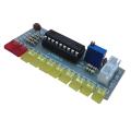 Audio Level Indicator-6 x Audio Spectrum Analyzer-picture color. 