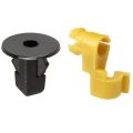 20Pcs Fender Liner Screw Grommet Rivet Push Clips Retainer with 10 Door Lock 5mm Rod Clip Driver Side Handle Retainer. 