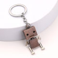 Creative Movable Robot Keychain Cartoon Pendant Keyring Bag Hanging Accessories Qoddess. 