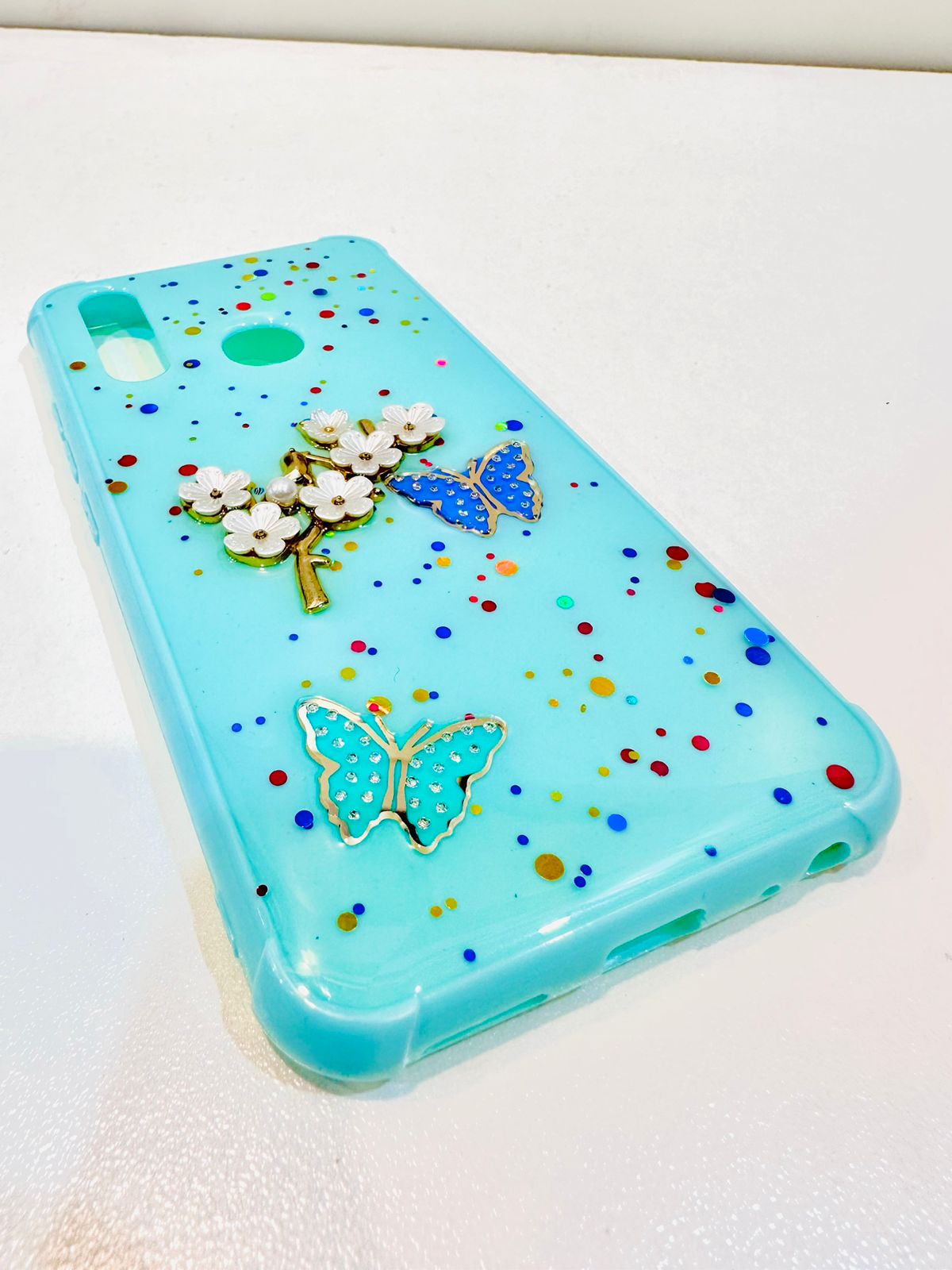 Lahore Mobile Case for Vivo Y11 / Y12 / Y15 / Y17 Back Cover Girls Back Cover - Fancy Flower Butterfly Covers-Vivo Y11 / Y12 / Y15 / Y17 Back Case 10