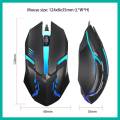 7 Light Rainbow Colour RGB Mouse wired Mouse 1200 DPI, Light Weight  Gaming, Office & Home Use. 