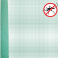 Strong mosquito mesh net. green color. fabricated of metal wire. 