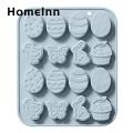 HomeInn Soap Mold Non-stick Easter Bunny Egg Butterfly Chocolate Mold. 