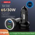 65W 30W Car Charger USB Fast Charging Warp charge For Oneplus 9R 10 Pro Nord CE 2 5G 8 7t Pro Dash Mobile Phone Samsung One plus. 