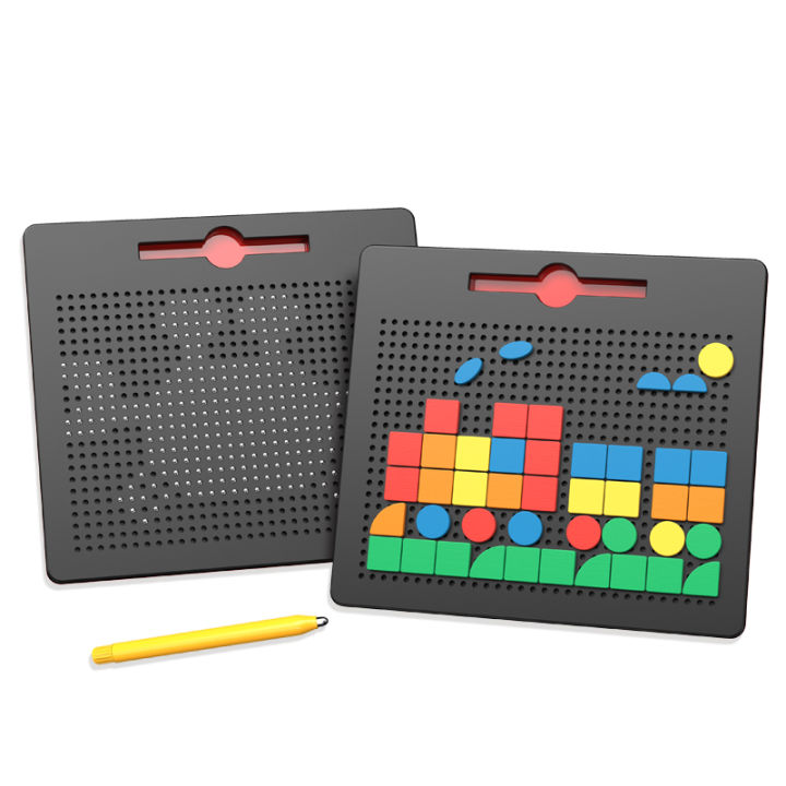 MAGNETIC%20BEADS%20DRAWING%20BOARD%20WITH%20MAGNETIC%20PEN%20AND%20PUZZLE%20educational%20toys%20for%20kids%20-%20Image%202