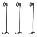 Microphone clip-3x Microphone clip-Black. 