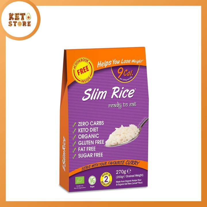 Slim Rice Original - 270G By Keto Store For Ketogenic Diet Keto Aproved