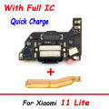 For Xiaomi 11 Lite M2101K9AG USB Port Charger Dock Plug Connector Charging Board Flex + Main Flex Cable For Xiaomi 11t 11t Pro. 
