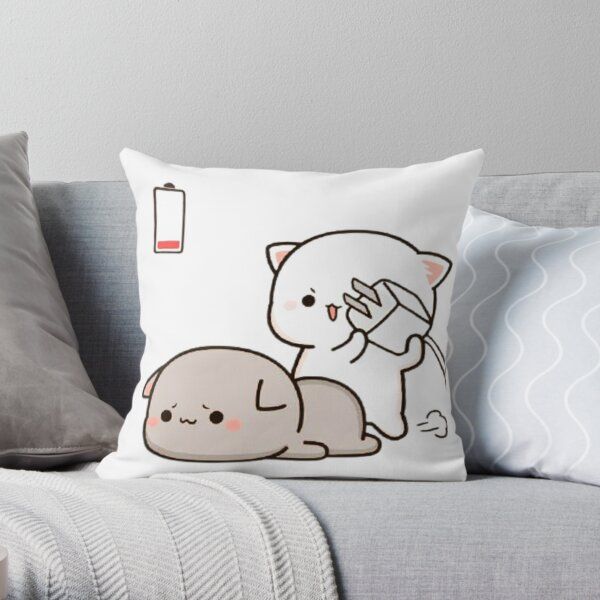 Bubu Charged Dudu Special Printed Customized Cushion Personalized Pillow in Silk