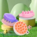 Soft Silicone Hair Scalp Massager, Hair Scrubber, Hair Brush, Shampoo Brush, Hair Washing Brush, Scalp Exfoliator For Dandruff Removal And Control Hair Brush Comb, Head Scrubber, calp Scrubber. 