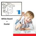 Small Whiteboard Board For Students Double Sided Whiteboard Kids White Board Student White Board Children White Board Double Side White Board With Marker And Duster for Home Office School Dry Erasable White Board Drawing White Board Double Sided. 