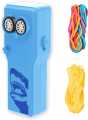 String Rope Loop Lasso Thruster Rechargeable Machine Shooting Toy Funny Glow-in-the-Dark Handheld Rope Launcher With Color Light Long-lasting Range Kids Gift For Children. 