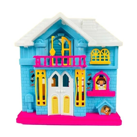 FROZEN DOLL HOUSE WITH DOLL AND ACCESSORIES TOY FOR GIRLS DOLL HOUSE TOY 