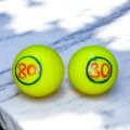Pack of 6 Cricket Practice Anda Plastic Ball (40g, 60g, 80g, 100g). 
