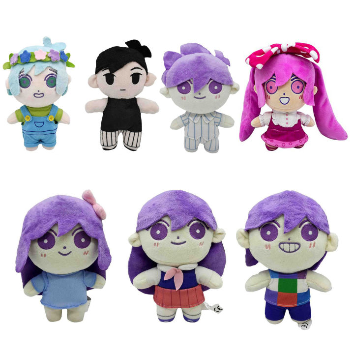 Cross-border new sweetheart omori plush healing redemption game peripheral plush toy hand-painted