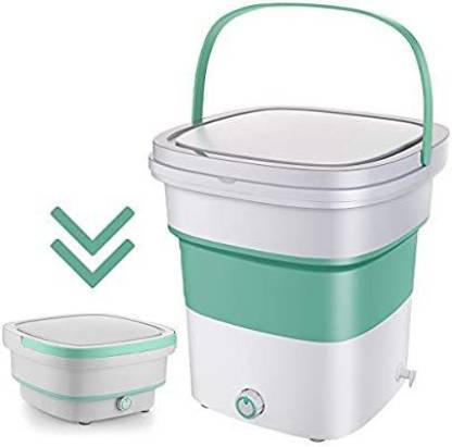 Mini Washing Machine Foldable Washing Machine Portable Washing Machines Portable Folding Washing Machine with Spin Dryer 2 Kg