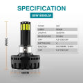 Motorcycle Universal M8 LED Headlight Bulb – 8000LM Super Bright 8-Sided Lamp Bead Chip – High Power 12V Headlamp for All Bikes & Scooters. 