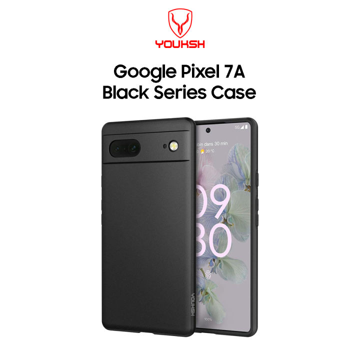 YOUKSH Google Pixel 7A Soft Silicon Case With Camera Protection.