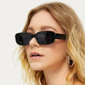 Classic Rectangle Leopard Frame Sunglasses For Men and Women. 