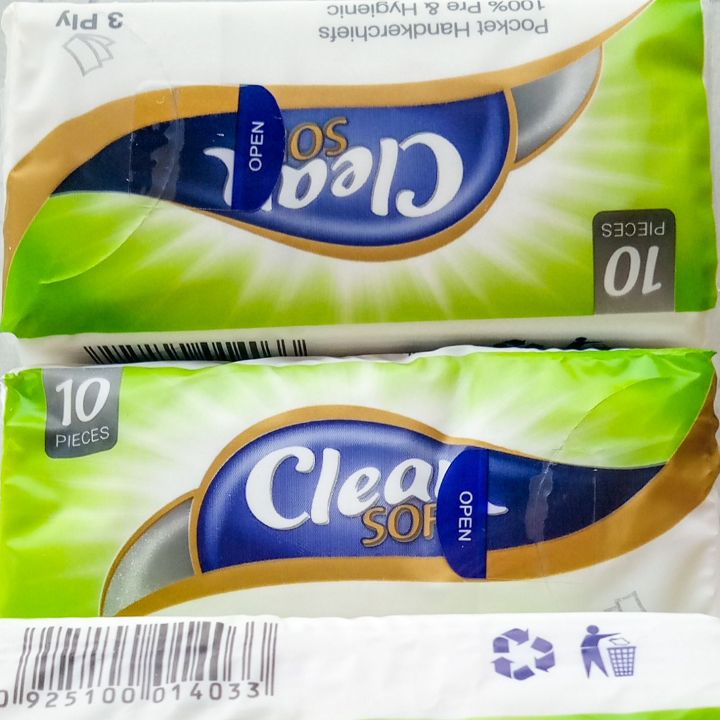 Clean%20Pocket%20Tissue%20Paper%20%7C%203Ply%20Soft%20Handkerchief%20%7C%20Pack%20of%2010%20-%20Image%202
