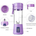 USB Rechargeable Portable Juicer Blender – 6 Blades | Electric Fruit Mixer & Smoothie Maker Bottle for Travel, Gym & Office Use | Mini Juicer Cup for Shakes, Juices, Baby Food – Multicolor. 