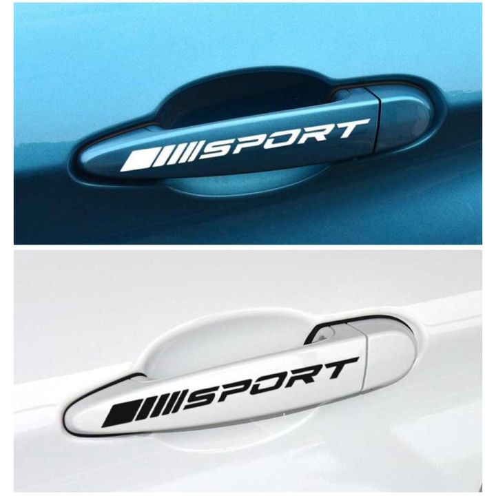 4 pieces Car Door Handle Sports New Design Sticker sport stickers for cars