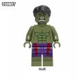 Marvel Avengers Minifigures Spiderman Hulk Hawkeye Building Blocks Toys. 