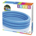 Intex - Crystal Blue Portable Kids Outdoor 3 Ring Inflatable Swimming Pool - 58426 - 5 ft. 