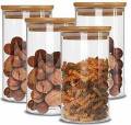 Glass Jar 500ml, Borosilicate High Quality with Rubber Seal to maintain Freshness, Temperature Proof Glass Jars, 500ml Glass jar, Jar for Commercial and domestic use. 