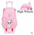 Girls new fashion bagpack girls bags girls college bag university bag school bag. 