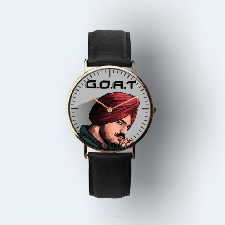 Sidhu Moose Wala Watch For His Fans Wristwatch