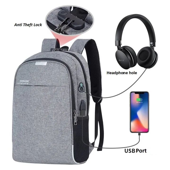 SHEMOSHI%20Anti-Theft%20Laptop%20Backpack%20with%20USB%20Charging%20Port%20%2016.5"%20Inch%20Laptop%20Waterproof%20College%20Bag%20for%20Men%20&%20Women%20%20Business%20Travel%20Bag%20with%20Combination%20Lock%20&%20Charging%20Cable%20-%20Image%203