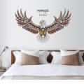 New Style Eagle Decoration Mural Cool Library Office Restaurant Wall Stickers [SK9154]. 