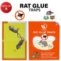 (Pack of 6) WBM Rat Glue Trap (Large) | Sticky Mouse Catcher Book. 