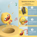 1pc Baby Bath Toys Bubble Machine Duck Music Kids Bath Toy Bathtub Soap Automatic Bubble Maker Baby Bathroom Toy For Children. 