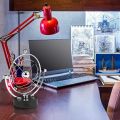 Perpetual Motion Desk Sculpture Toy - Kinetic Art Galaxy Planet Balance Mobile - Magnetic Executive Office Home Decor Tabletop Toy - Men Women Stress Relief. 