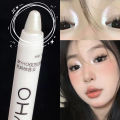 Glitter Highlighter Pen Waterproof Pearlescent Matte White Sliver Diamond Brighten Lying Silkworm Eyeshadow Stick Facial Makeup. 