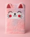 Cute Hello Kitty Diary Notebook For Girls Fur Faux Fluffy Diary Journal Writing Pad For Girls A5 Paper Drawing School Stationery Birthday Gift For Kids. 