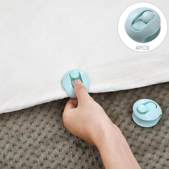 Bed Cover Grippers Fasteners Clips Slip-Resistant for Winter Quilts Clothes